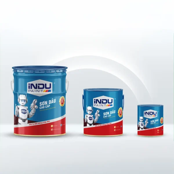 Sơn Dầu Cao Cấp Indu Robot - Ảnh 2