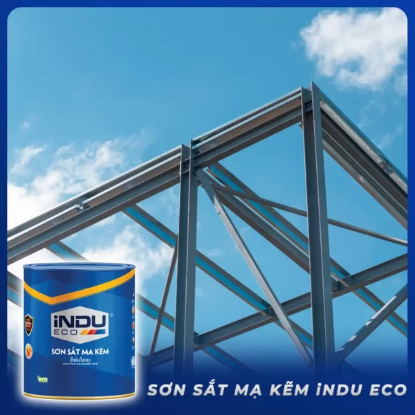 Sơn sắt mạ kẽm iNDU ECO