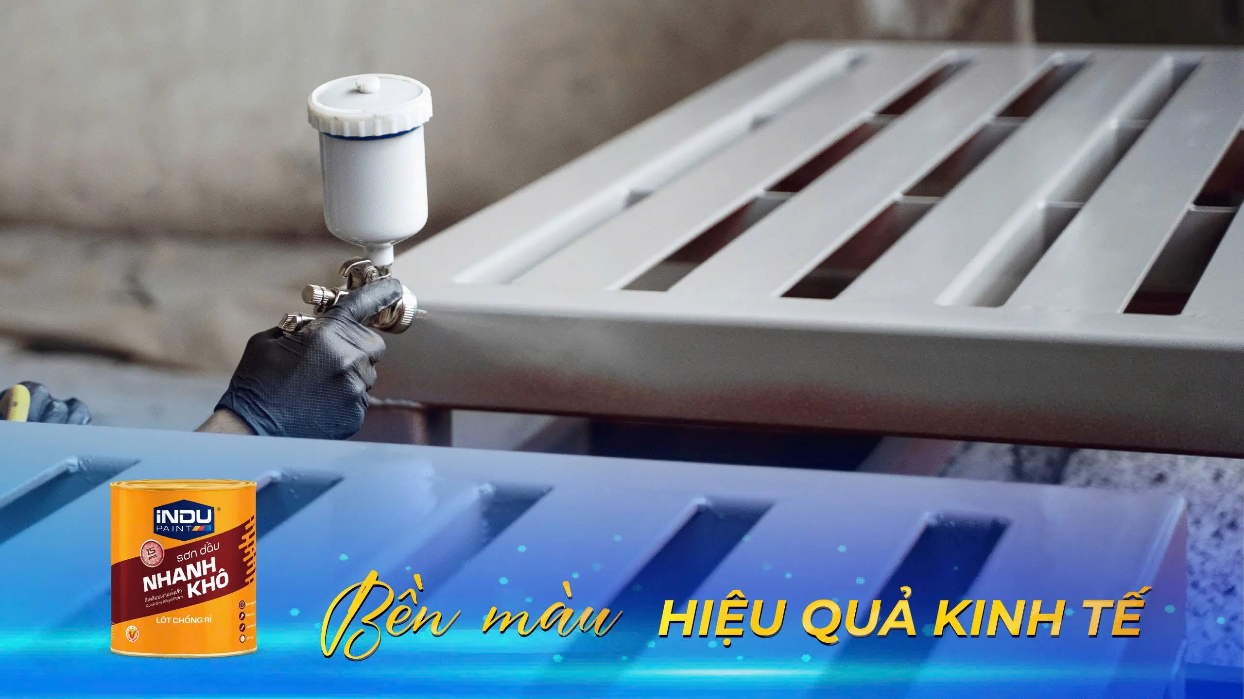 Sơn dầu nhanh khô - chiến binh cho mùa hanh khô