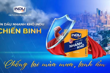Sơn dầu nhanh khô iNDU – Chiến binh chống lại mùa mưa & lạnh ẩm 