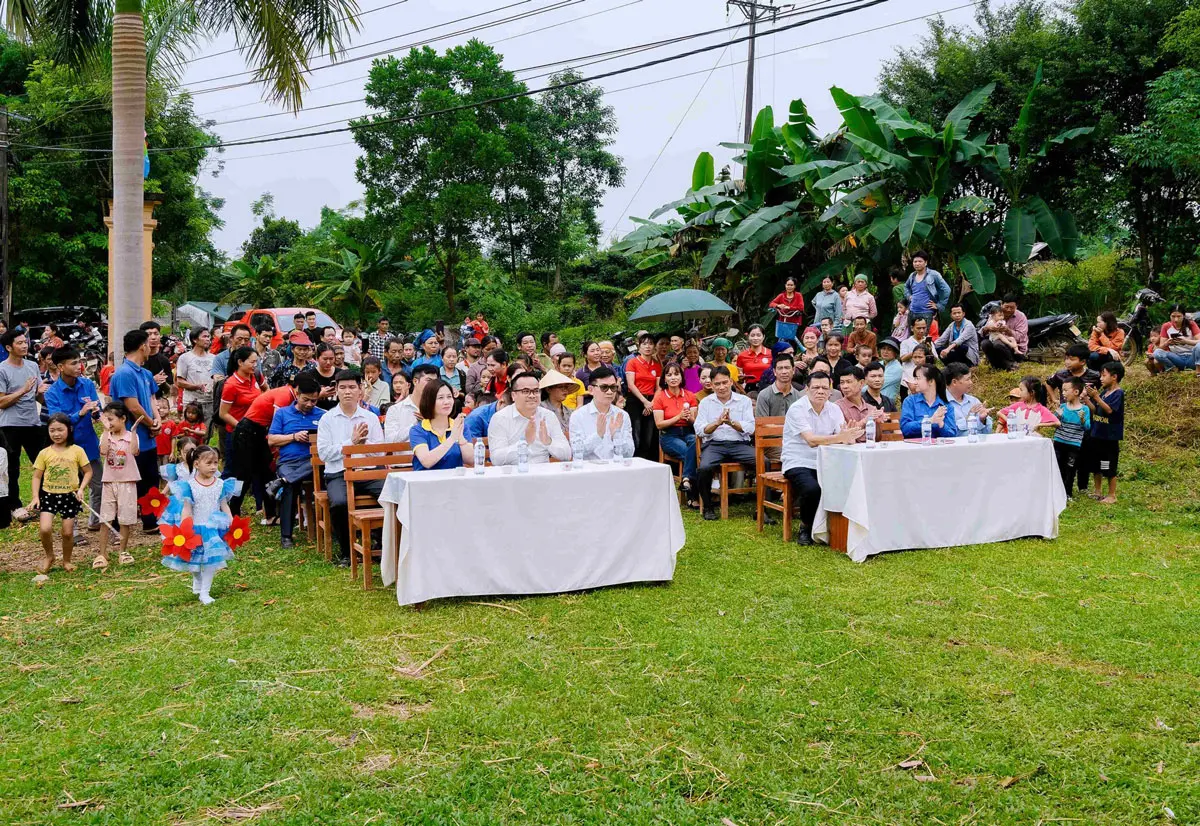 Sơn G8 &Amp; Sơn Indu Trao Gửi Yêu Thương Khởi Công Xây Dựng Trường Học Cho Trẻ Em Vùng Cao Tại Huyện Vị Xuyên, Hà Giang